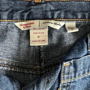 Abercrombie & Fitch Dark Blue Denim Jeans